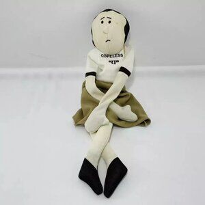 Copeless People Doll Sad Women Exhaustion Unhappy Tired Bean Bag Toy